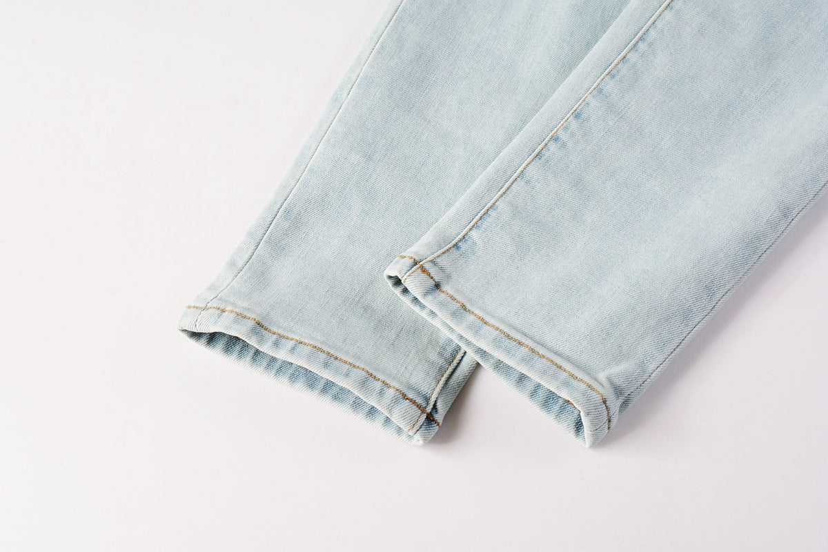 Blue Patch Jeans