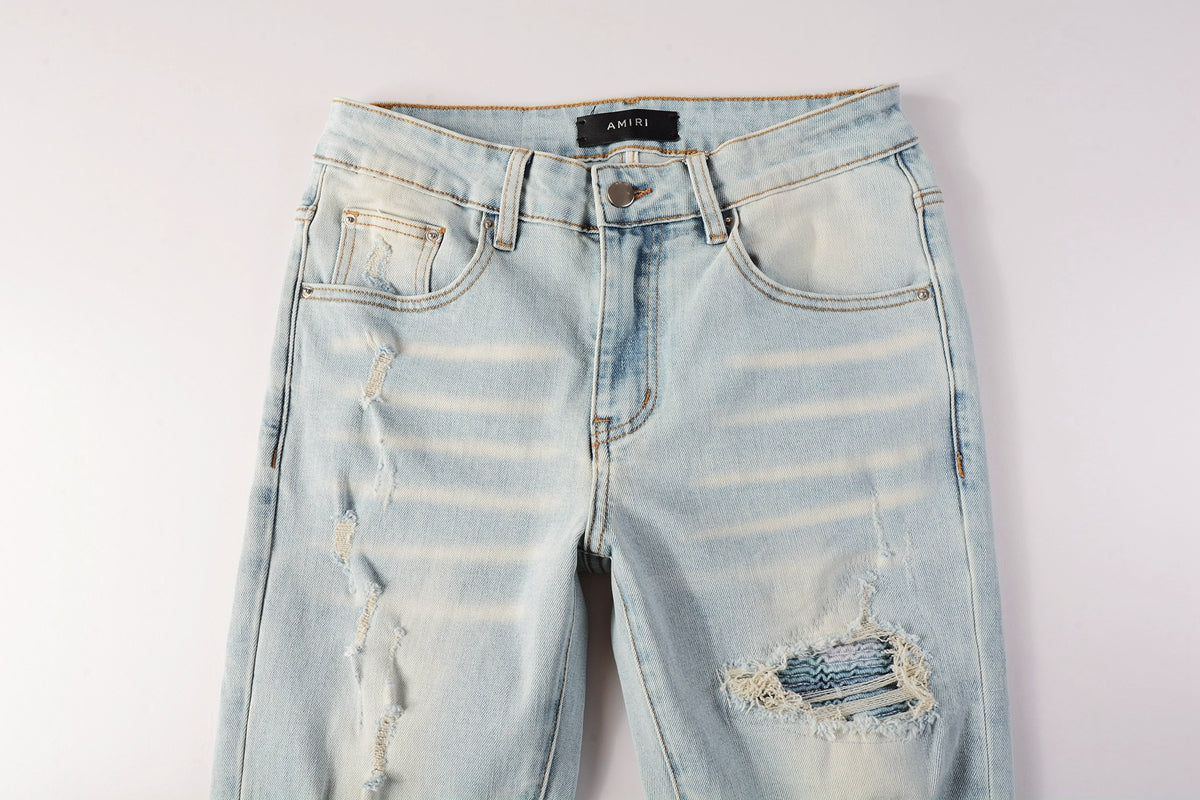 Blue Patch Jeans