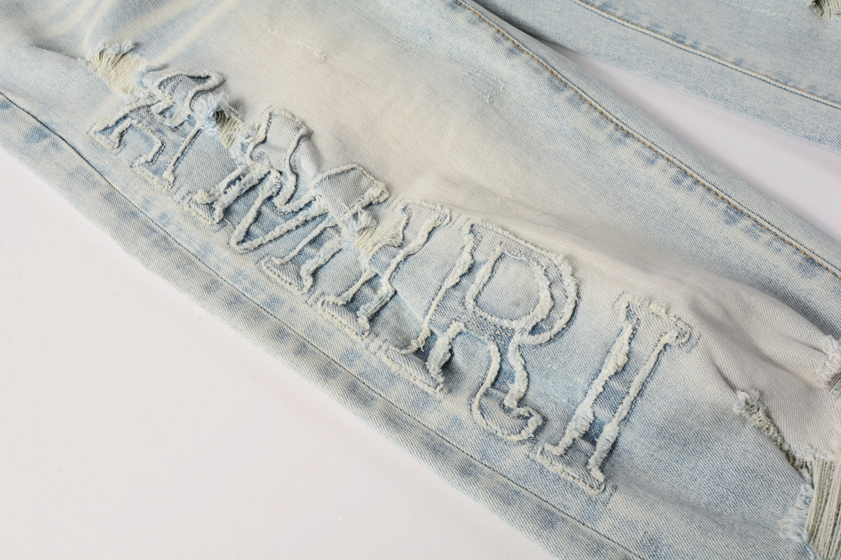 Denim Logo Jean